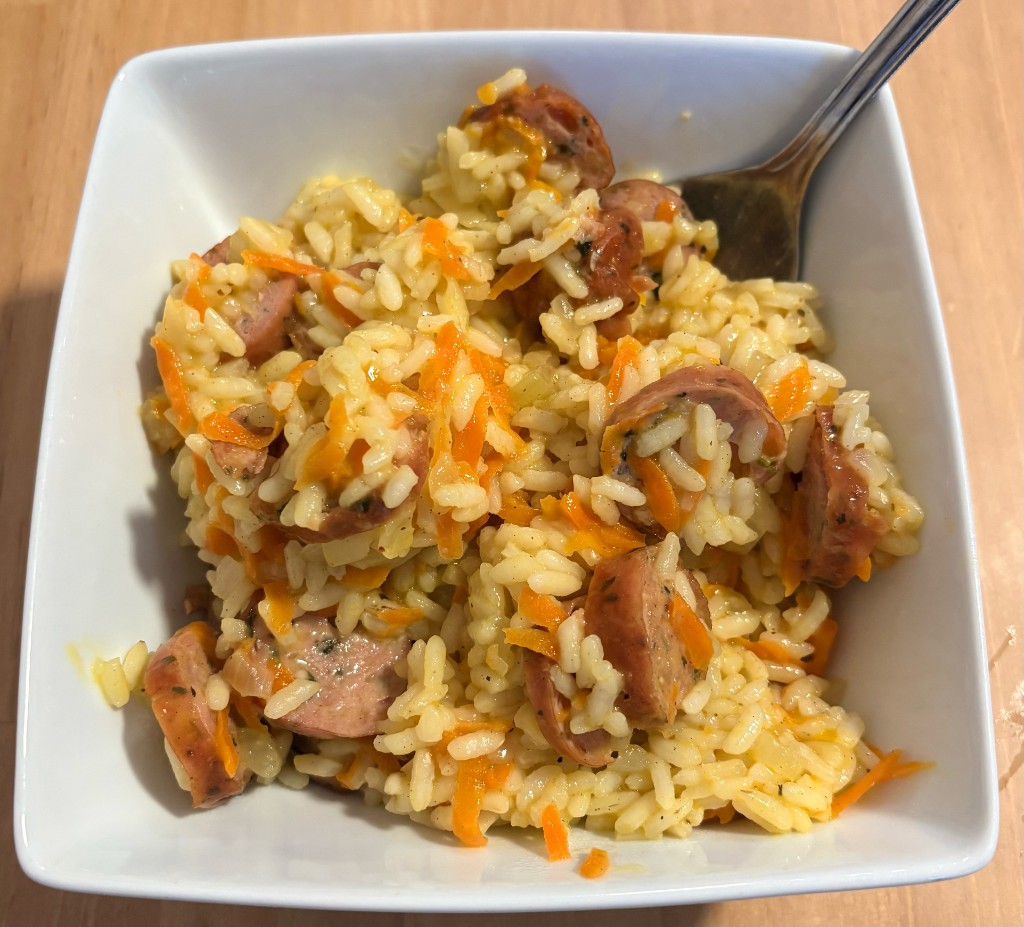 Risoto de panela de pressão
