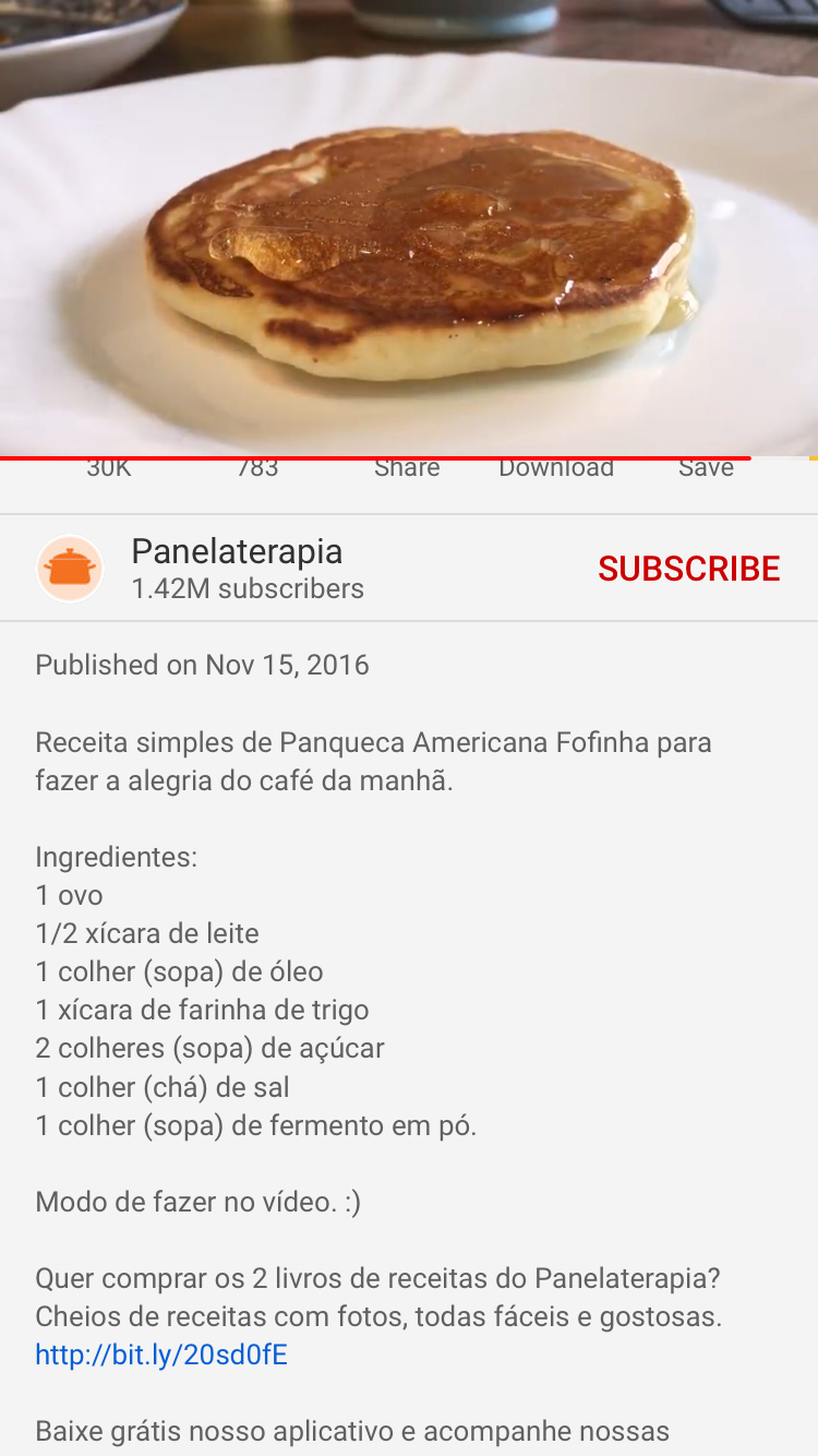 Panqueca Americana